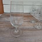 Mooi Glasservies, Met Subtiel Geslepen Motief. thumbnail 6