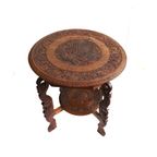 Vintage Indonesisch Houten Salon/Bijzettafel, Jaren '60/'70 thumbnail 2