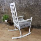 Vintage Retro Stoel Spijlenstoel Fauteuil Schommelstoel 60S thumbnail 4