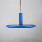 Geweldige Fog & Morup Xl Hanglamp - Model Optima Blauw En Rood - Ontworpen Door Hans Due thumbnail 10