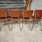 Set Retro Stoelen Frans Design 60S 4 Stuks thumbnail 13