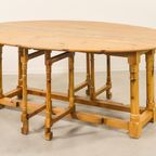 1970’S Scandinavian Modern Pine Gateleg Table thumbnail 4