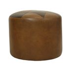 Ronde Vintage Poef Bruin Stermotief Skai Sixties thumbnail 8
