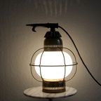 Maritieme Vintage Lamp - Koper / Messing thumbnail 4