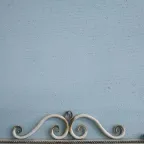 Vintage Metalen Spiegel (Art Nouveau Stijl) thumbnail 5