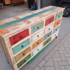 Hardhouten Ladekast Uit India 16 Lades thumbnail 22