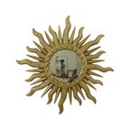 Italiaanse Sunburst Spiegel Venezia Zonnespiegel Goud 42Cm thumbnail 4