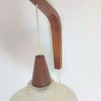 Vintage Philips Louis Kalff Wandlamp Teak Hengellamp Glas 60 thumbnail 10