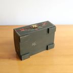 Vintage Sieraden Kistje Hindelooper Schilderwerk Roosjestijl thumbnail 2