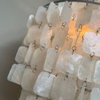 Echte Vintage Schelpen Capiz Hanglamp Lamp Parelmoer thumbnail 9