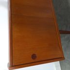 Teak Fineer Dressoir Met Lades Uit Zweden thumbnail 6