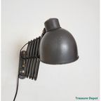 Vintage Industrial Scissor Lamp thumbnail 5