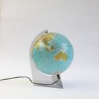 Illuminated Scan Globe, Denmark 1980S thumbnail 5