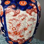 Imari. Set Pendule Met Kandelaars. thumbnail 9