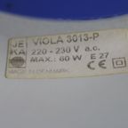 Blauwkleurige Top Designlamp Van Jeka Metaltryk - Model Viola Type 3013-P - Denemarken 1980 thumbnail 11