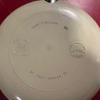 Fritz Hansen Vlinderstoel Arne Jacobsen Vintage Bordeauxrood thumbnail 3
