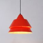 Fog & Morup Zone Hanglamp Rood, 1960'S thumbnail 5