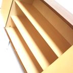 Xxl Vintage Wortelnotenhout Dressoir / Highboard Uit De Jaren ’60 thumbnail 4