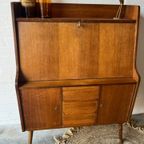 Retro Vintage Mid-Century Secretaire thumbnail 8