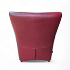Montis / Gerard Van Den Berg / 1990s / Bordeaux Red Leather thumbnail 11
