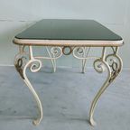 Vintage Jaren 50 Smeedijzeren Salontafel (Gardentable) thumbnail 8