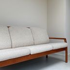 Vintage Teak Houten Bank Van dyrlund thumbnail 2