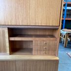 Vintage Zweeds Wandmeubel / Highboard. Royal Board 1970's thumbnail 2