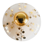 De Rupel Lichtroze Goud Glas Sieradendoosje 1950’s thumbnail 5