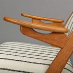 Gerherstoffeerde Deense Design Stoel By <<<brand>>>, 1960s thumbnail 17