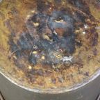 Grote Antieke Koperen Ketel/ Haardbak Met Hengsel thumbnail 12