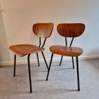 2 Vintage Stoelen Jaren 60 Stoel Vintage Retro thumbnail 2