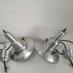 Set Unieke En Zeldzame 'kleine' Vintage Ucello Visserslampen Plafondlamp thumbnail 6