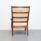 Farstrup Fauteuil Nieuwe Creme Stoffering thumbnail 8