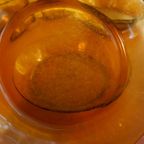 3X Orange Amber Glass Serving Bowls Salad Bowl Odds And Ends thumbnail 8