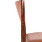 Set 6 Palissander Eetkamerstoelen Stoelen Vintage 'cellemuiden' thumbnail 10