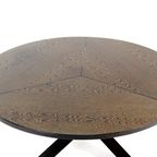 Gerard Geytenbeek Ronde Wengé Eettafel Dutch Design thumbnail 15