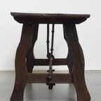 Geweldige Originele 18e-eeuwse Antieke Spaanse Side Table Met Een Prachtig Patina thumbnail 11