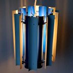 Vintage ' Blue And White Mexico ' Lamp | Yki Nummi | Orno thumbnail 10