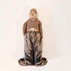 Antieke Charly Chaplin Doll Oude Pop Engels thumbnail 2