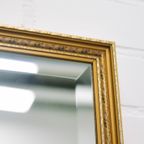 Gouden Bloemen Spiegel Facet Geslepen thumbnail 6