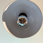 Mooie Vintage Chrome Space Age Hanglamp Van "Massive" Jaren 70S thumbnail 4