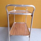 Vintage Barcart, Serveerwagen, Trolley, Dranken Tafeltje thumbnail 24