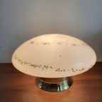 Vintage Paddenstoelen Plafondlamp Murano Glas Messing  Kaiser Leuchten thumbnail 8