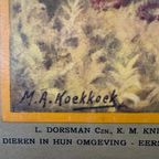 Vintage Linnen Schoolkaart – Op De Heide thumbnail 12