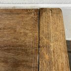 Vintage Houten Bobbin Console Tafel / Sidetable thumbnail 12