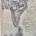Set Levasseur Wijnkaart La Marne & Cote D'or Ets Lijst 1852 thumbnail 5