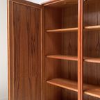 Hoge Vintage Teak Houten 2 Deurd Kast Van Rt Möbel thumbnail 4