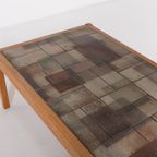 Danish Modern Ceramic Top Coffee Table From Sallingboe thumbnail 8