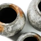 Bazar Bizar |de Funky Vaas - Antiek Grijs - M thumbnail 5