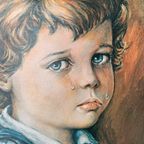 Vintage Print Jaren 70 Huilende Jongen Kind thumbnail 19